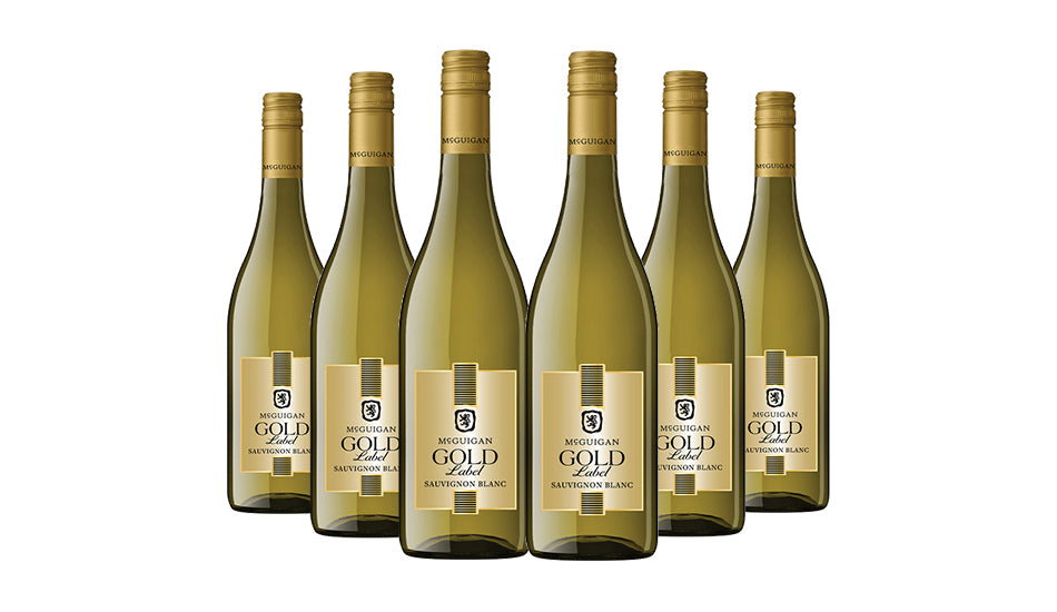 Mcguigan Gold Sauvignon Blanc White Wine 2023 75cl x 6 Bottles - Just Wines 