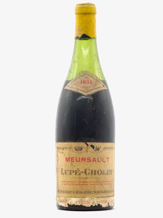 Meursault, Lup茅 Cholet, 1934 - Just Wines 