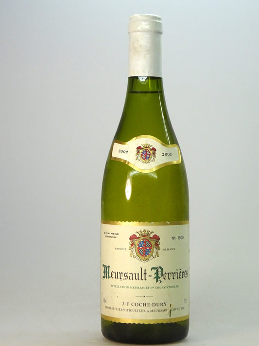 Meursault Perri猫res, 1er Cru, Domaine JF Coche Dury, 2002 - Just Wines 