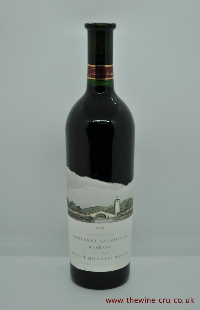 Mondavi Cabernet Sauvignon Reserve 1993 - Just Wines 