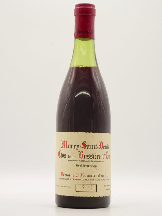 Morey St Denis 1er Cru Clos de la Bussi猫re, Monopole, Domaine G. Roumier, 1975 - Just Wines 