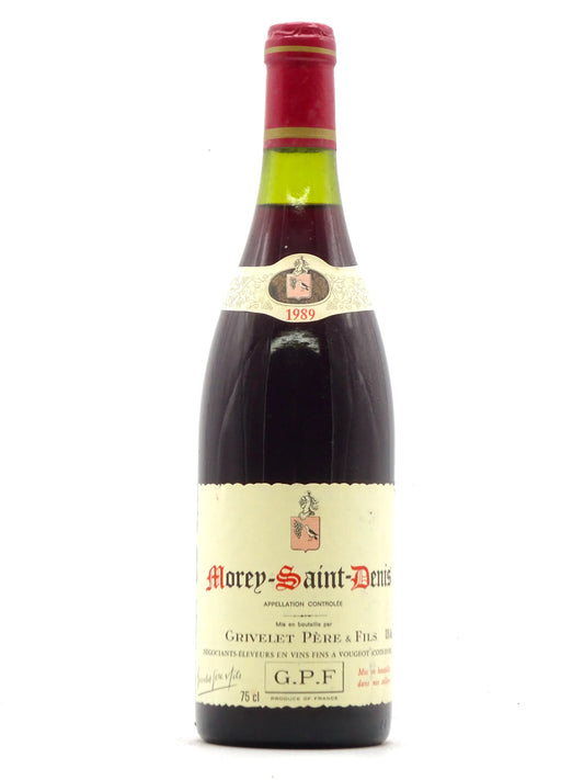 Morey St Denis, Domaine Grivelet, 1989 - Just Wines 