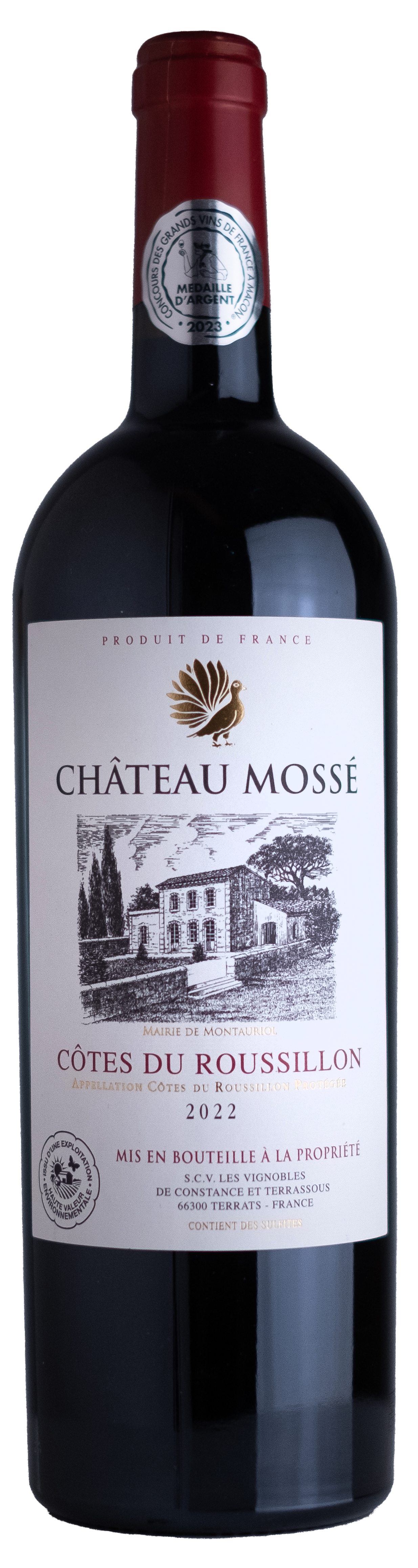 Chateau Mossé, AOC Côtes du Roussillon, Vignobles Terrassous 6x75cl - Just Wines 