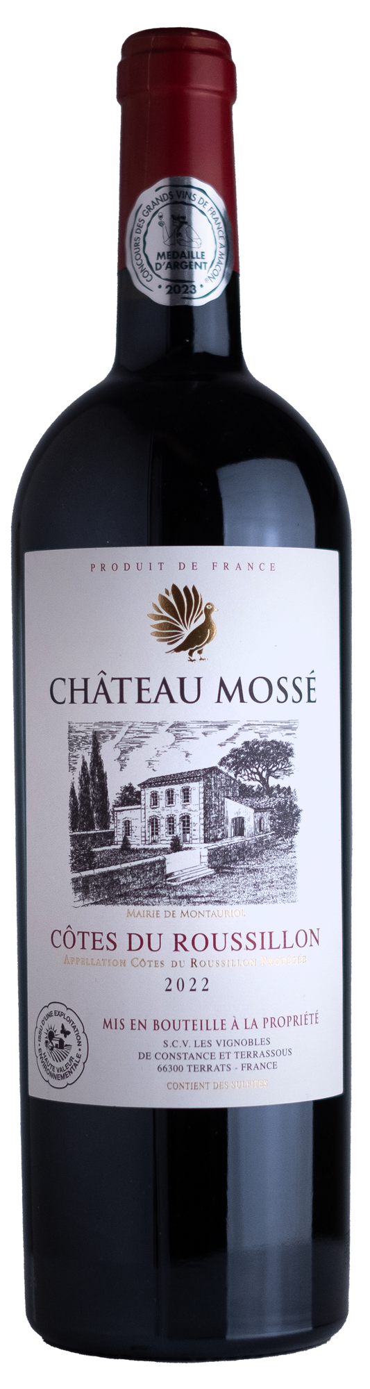 Chateau Mosse, AOC Cotes du Roussillon, Vignobles Terrassous 6x75cl - Just Wines 