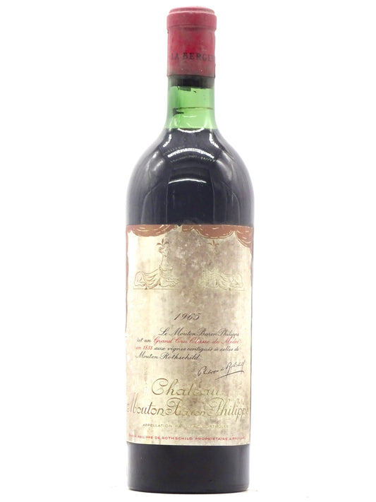 Mouton Baron Philippe, bn, 1965 - Just Wines 