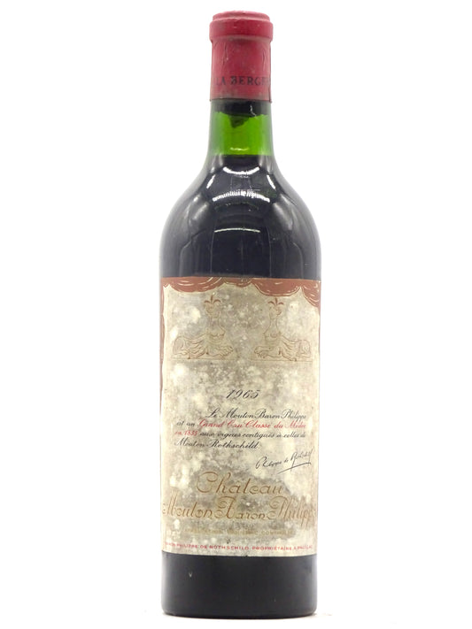 Mouton Baron Philippe, into, 1965 - Just Wines 