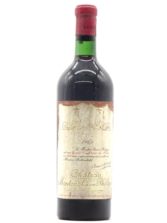 Mouton Baron Philippe, into, 1965 - Just Wines 