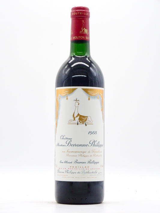 Mouton Baron Philippe, 1988 - Just Wines 