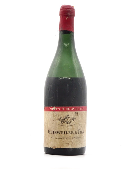 Nuits St Georges, Geisweiler, ls, 1917 - Just Wines 