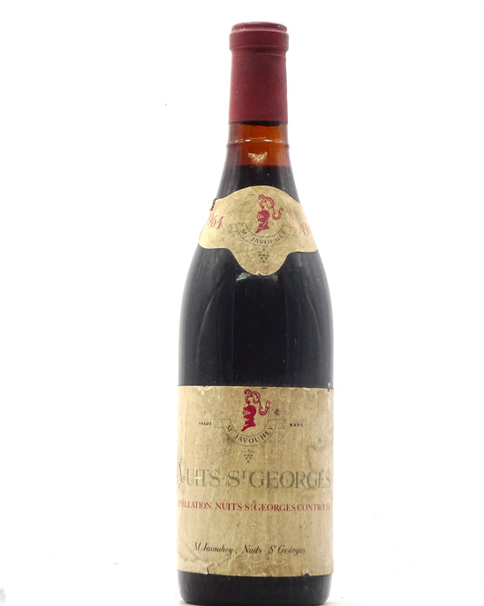 Nuits St Georges, Domaine Javouhey, 1964 - Just Wines 