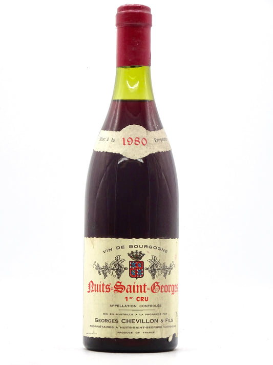 Nuits St Georges 1er Cru, Domaine Georges Chevillon, vts, 1980 - Just Wines 