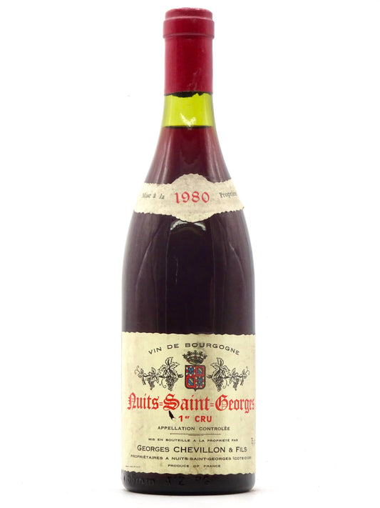 Nuits St Georges 1er Cru, Domaine Georges Chevillon, 1980 - Just Wines 