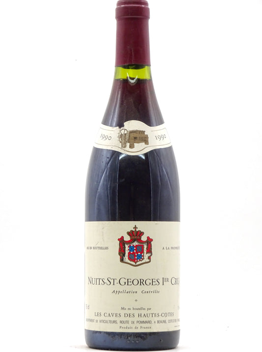 Nuits St Georges 1er Cru, Les Caves des Hautes C么tes, 1990 - Just Wines 