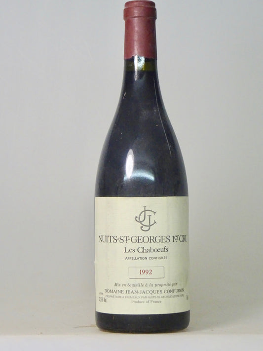 Nuits St Georges 1er Cru Chaboeufs, Domaine JJ Confuron, 1992 - Just Wines 