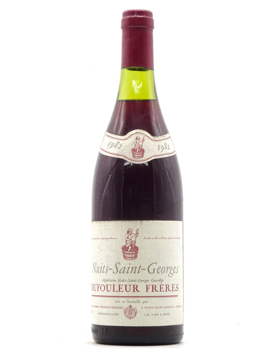 Nuits St Georges, Domaine Dufouleur, 1982 - Just Wines 