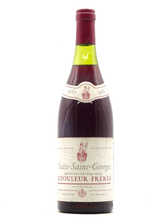 Nuits St Georges, Domaine Dufouleur, 1982 - Just Wines 