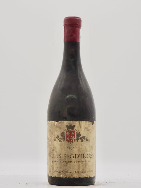 Nuits St Georges, R. Lafage, bn, 1947 - Just Wines 