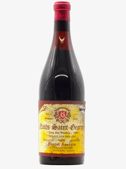 Nuits St Georges 1er Cru Clos des Perdrix, Daniel Sanders, vts, 1964 - Just Wines 