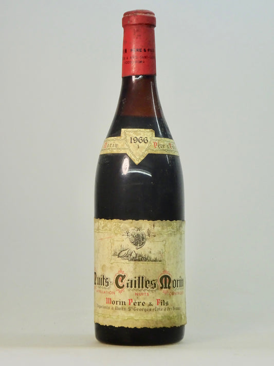 Nuits St Georges 1er Cru Cailles, Morin, 1966 - Just Wines 