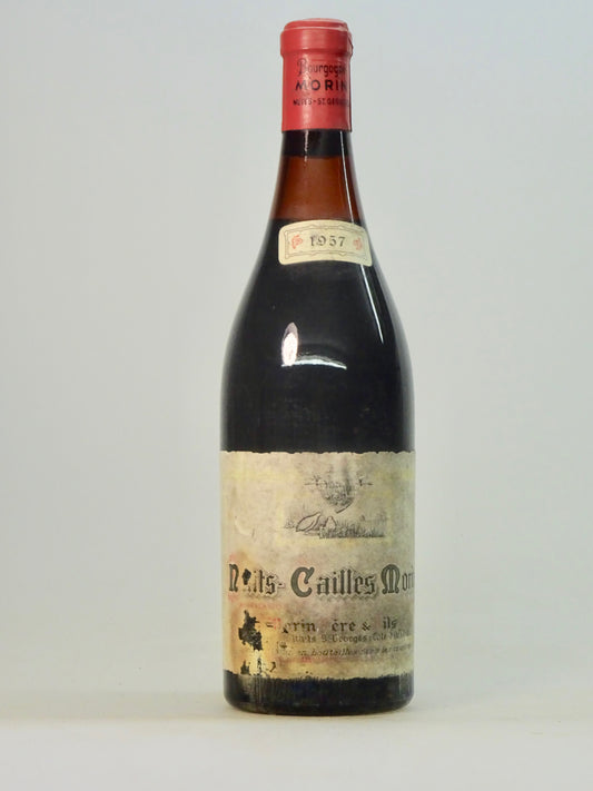 Nuits St Georges 1er Cru Cailles, Morin, bn, 1957 - Just Wines 