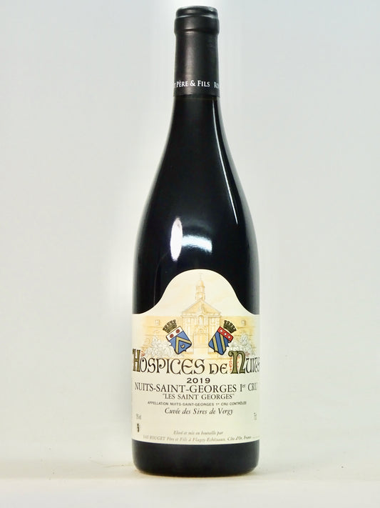 Hospices de Nuits Nuits St Georges 1er Cru Les Saint Georges Cuv茅e des Sires de Vergy, E. Rouget, 2019 - Just Wines 