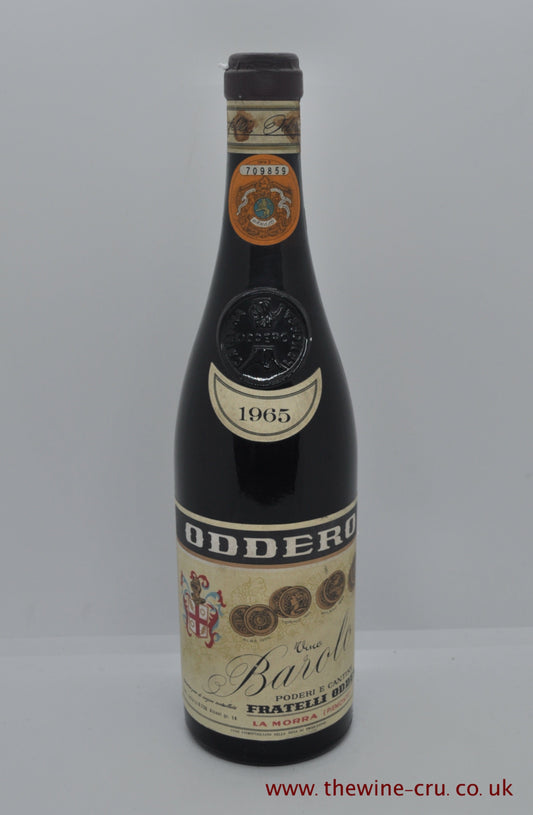 Oddero Barolo Vintage 1965 - Just Wines 