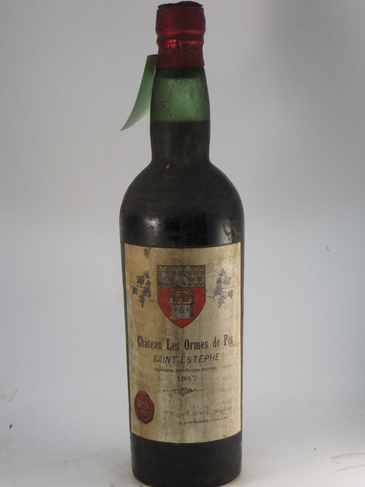 Ormes de Pez, 1947 - Just Wines 