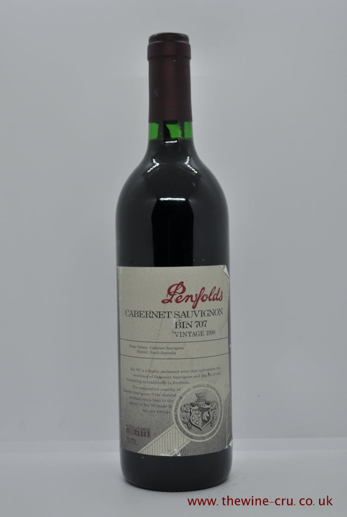 Penfolds Bin 707 1998 - Just Wines 