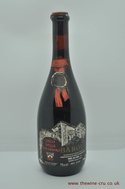 Pico Della Mirandola Barolo 1977 - Just Wines 