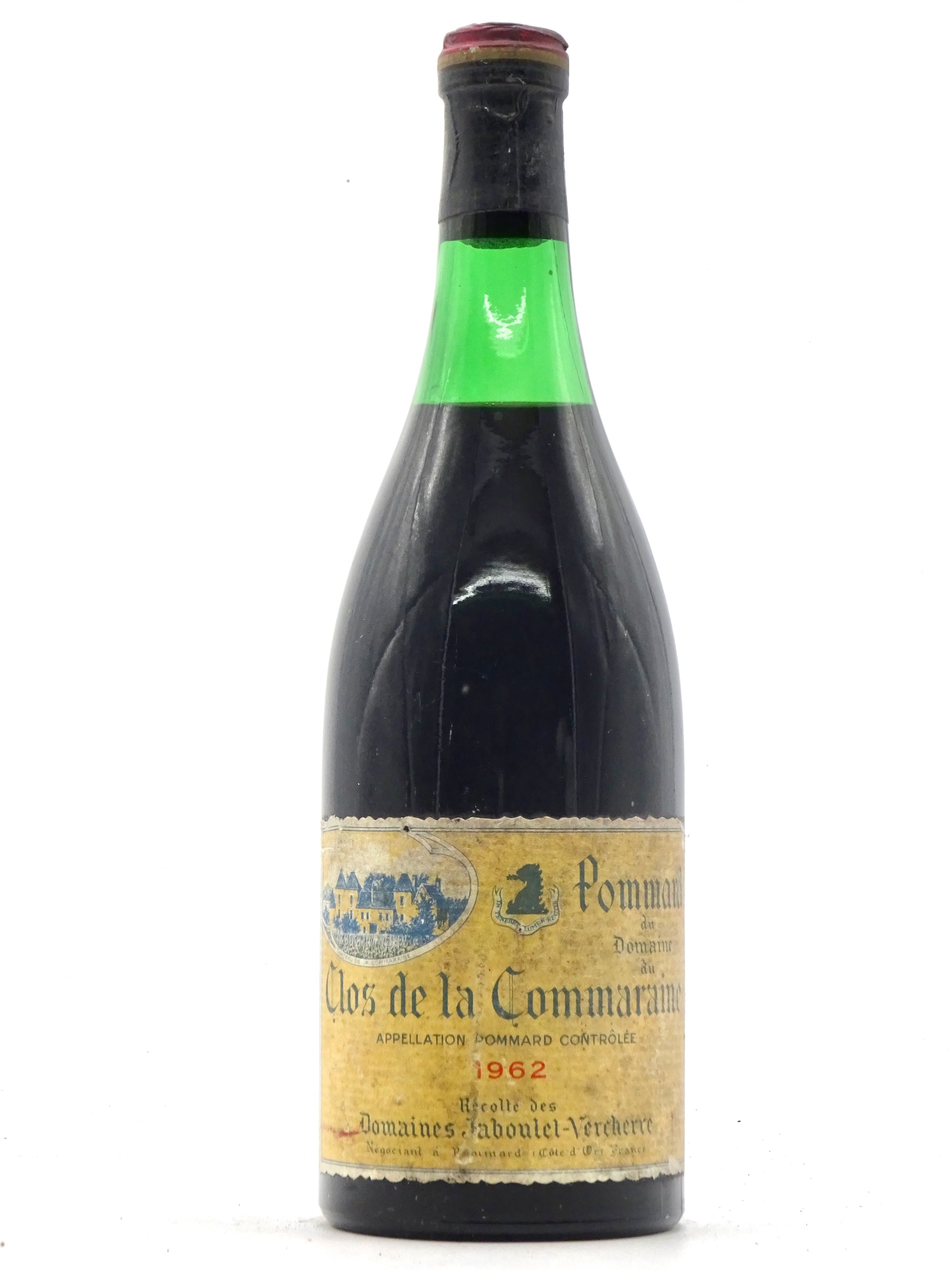 Pommard 1er Cru Monopole, Clos de la Commaraine, Domaine Jaboulet Vercherre, vts, 1962 - Just Wines 