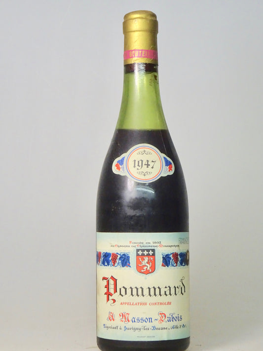 Pommard, Domaine Masson Dubois, 1947 - Just Wines 