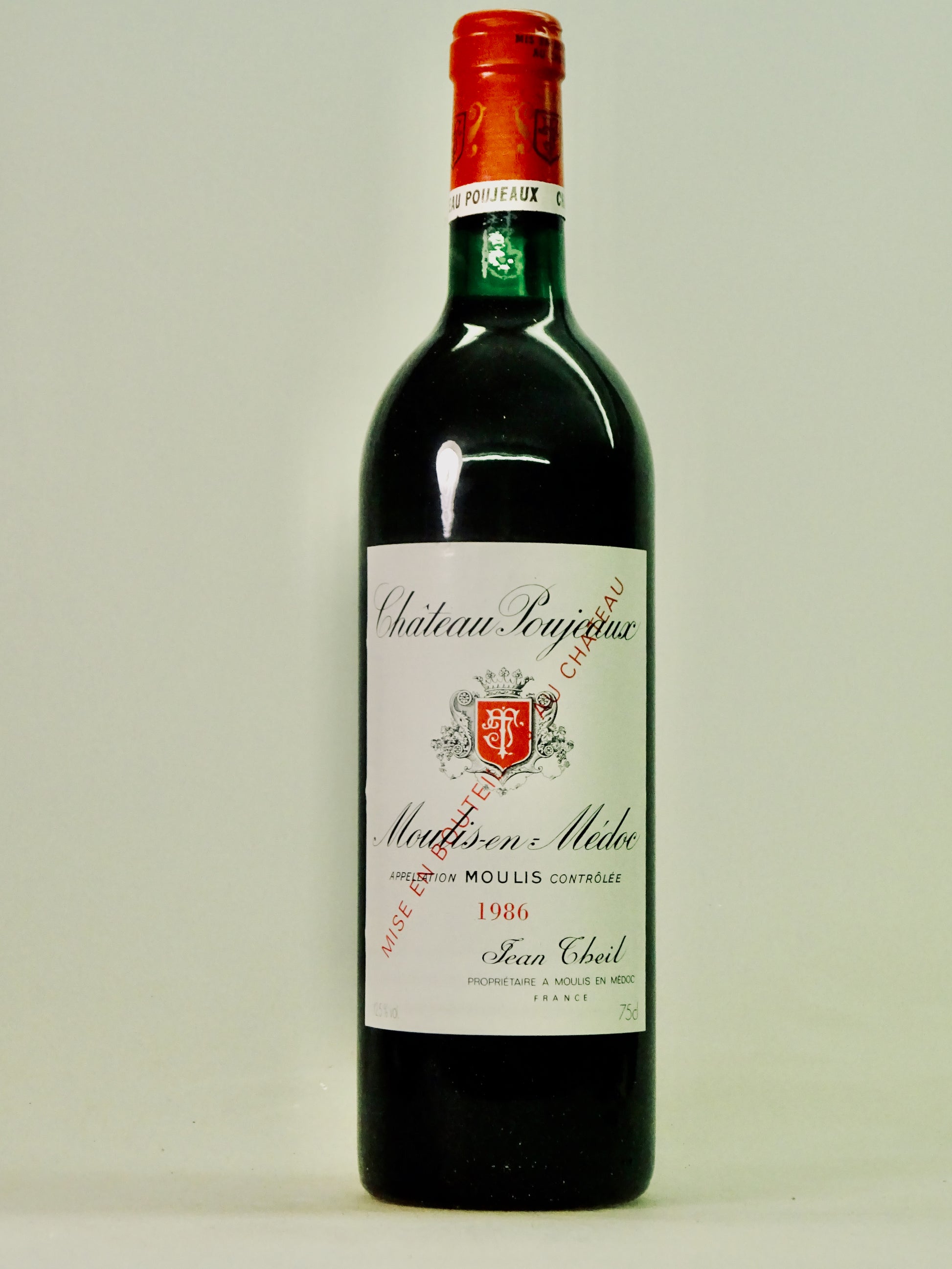 Poujeaux, 1986 - Just Wines 