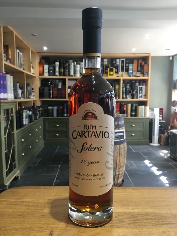 Ron Cartavio Solera 12 Year Old 70cl 40% - Just Wines 