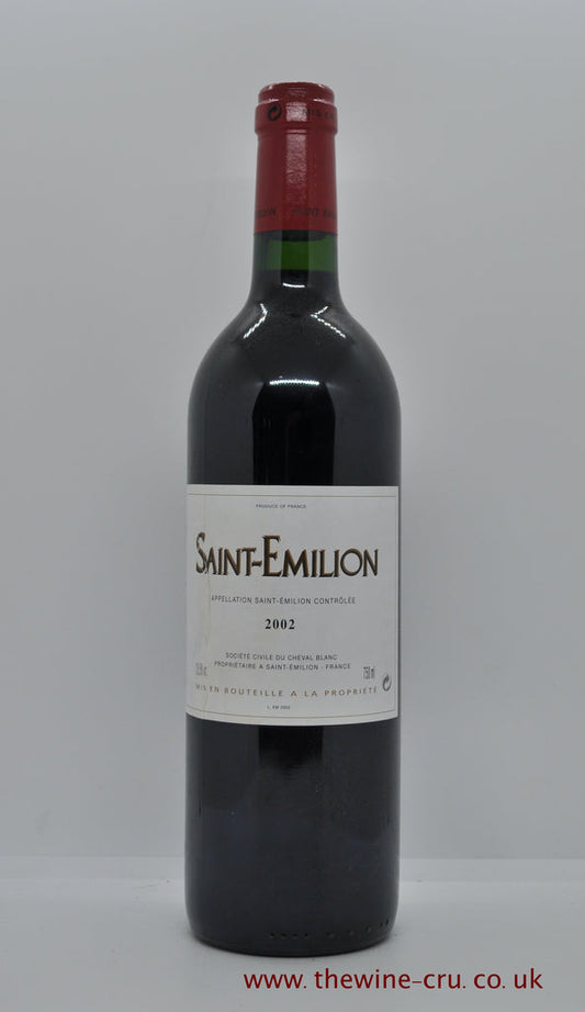 Saint Emilion Society Civile Du Cheval Blanc 2002 - Just Wines 