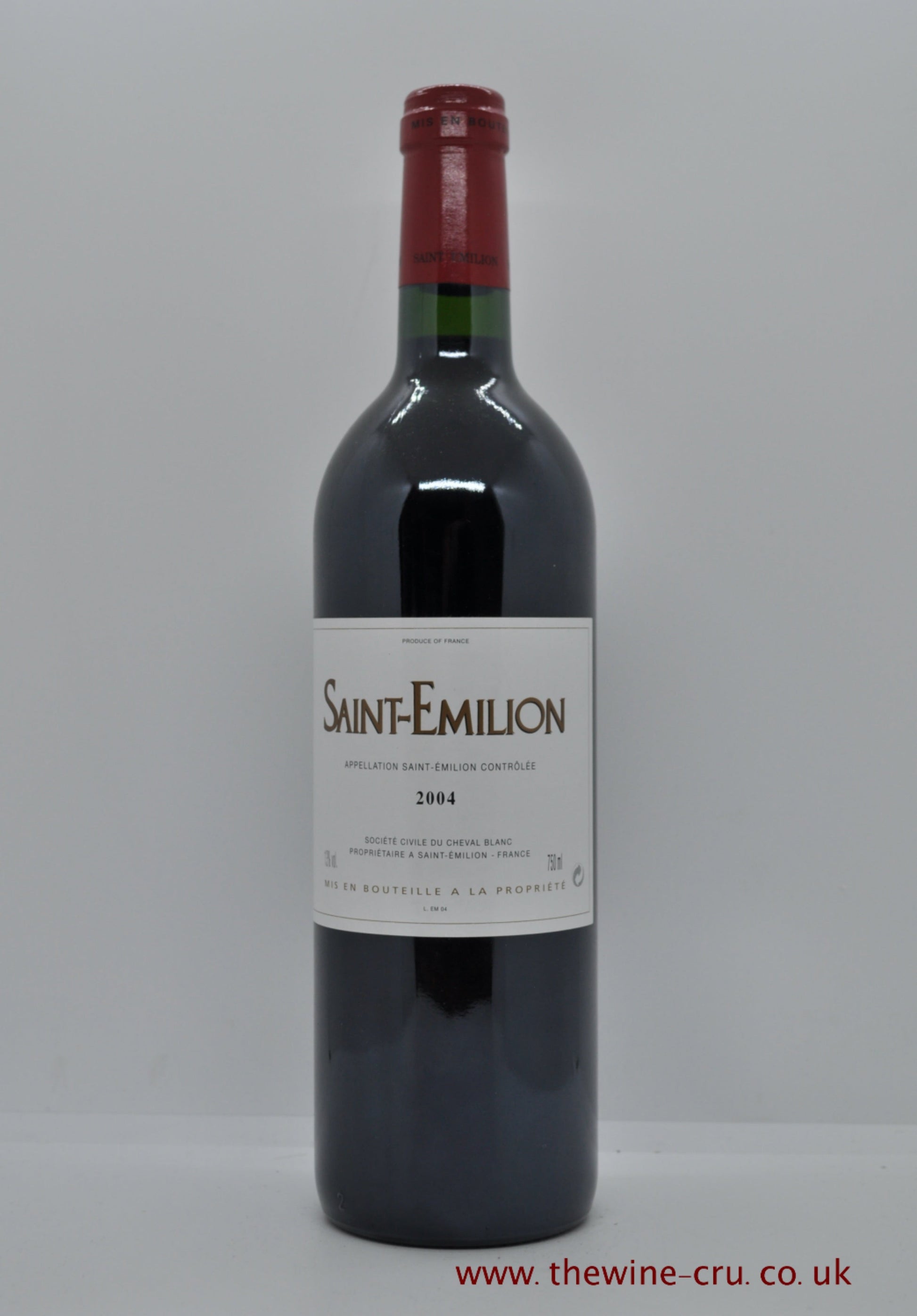 Saint Emilion Society Civile Du Cheval Blanc 2004 - Just Wines 