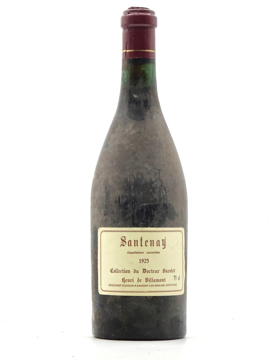 Santenay, Collection du Docteur Barolet, Henri de Villamont, 1925 - Just Wines 