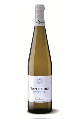 Santorini Nykteri White Wine 750ml SantoWines 6x750ml - Just Wines 