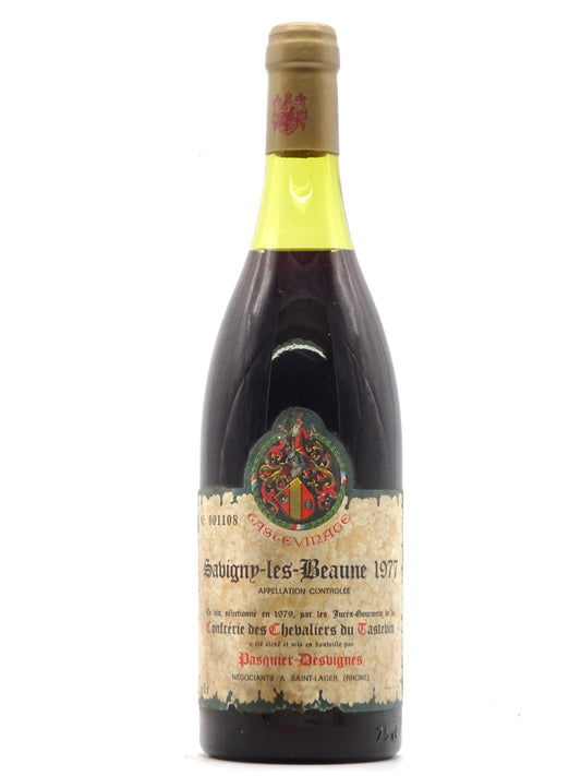 Savigny les Beaune, Tastevinage, Domaine Pasquier Desvignes, 1977 - Just Wines 