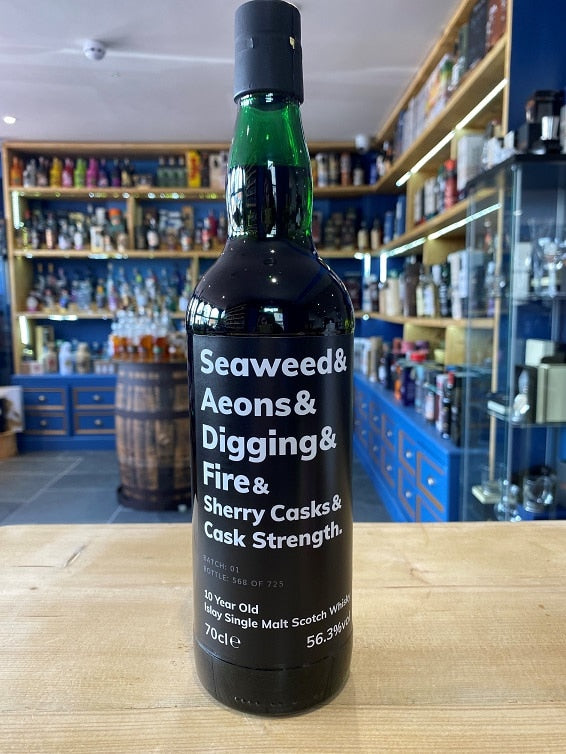 Seaweed & Aeons & Digging & Fire 10 Year Old Sherry Casks & Cask Strength 70cl 55.3% Batch 2 - Just Wines 