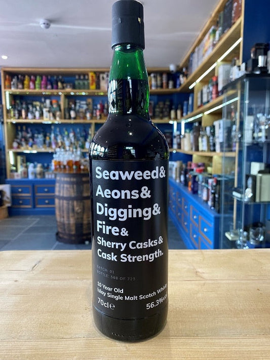 Seaweed & Aeons & Digging & Fire 10 Year Old Sherry Casks & Cask Strength 70cl 55.3% Batch 2 - Just Wines 