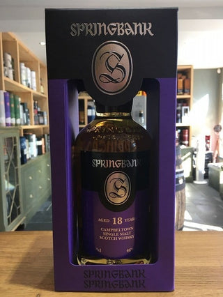 Springbank 18 Year Old 46% 6x70cl - Just Wines 