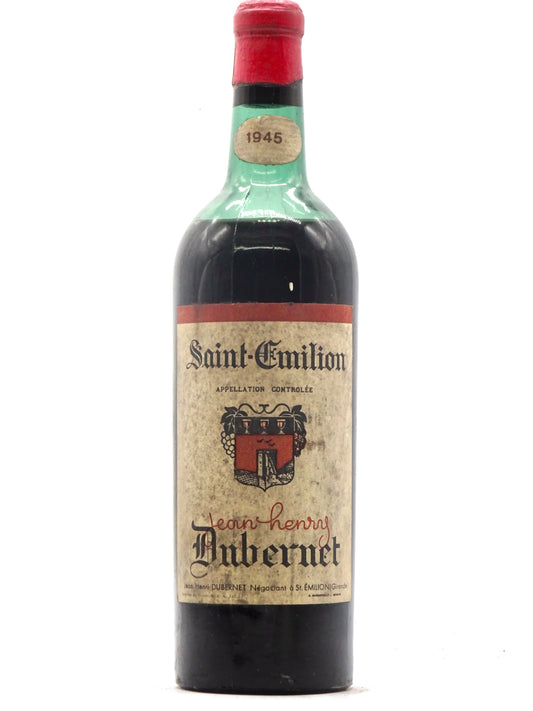 Saint Emilion, Caves Dubernet, 1945 - Just Wines 