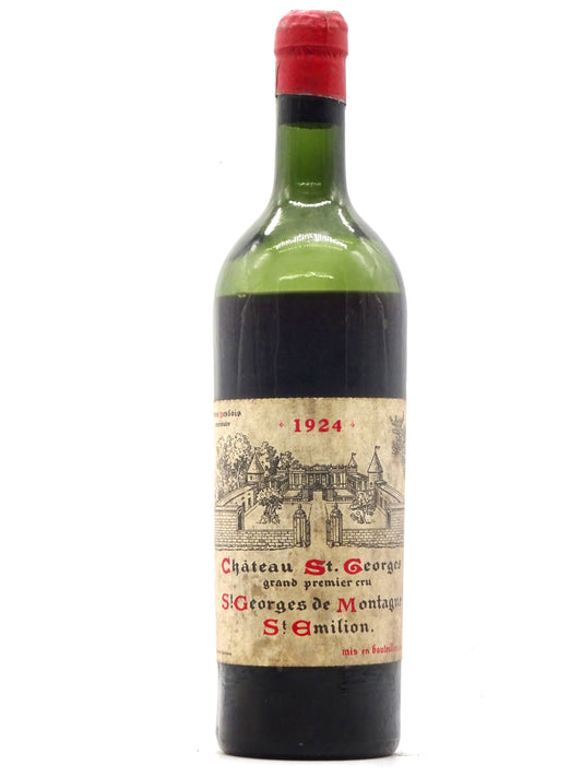 Saint Georges , Saint Georges St Emilion, bls, 1924 - Just Wines 