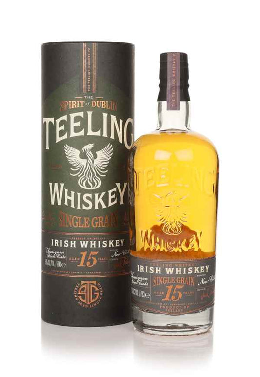 Teeling 15 Year Old Single Grain Whiskey 70cl 50% - Just Wines