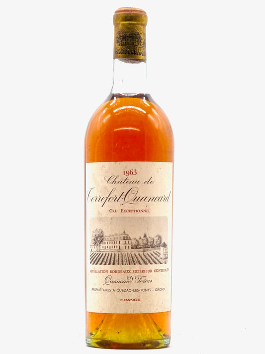 Terrefort Quancard, bn, 1963 - Just Wines 