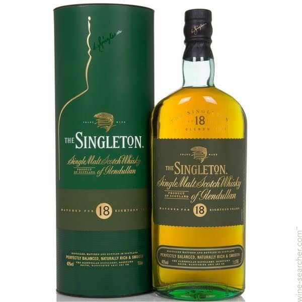 Singleton of Glendullan 18 Years Old 100cl 40% - Just Wines 