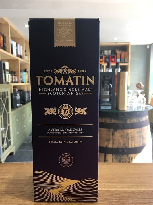 Tomatin 15 Year Old 70cl 46% - Just Wines