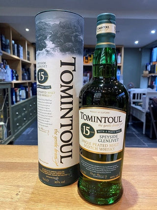 Tomintoul Aged 15 Years with a Peaty Tang 40% 6x70cl - Just Wines 