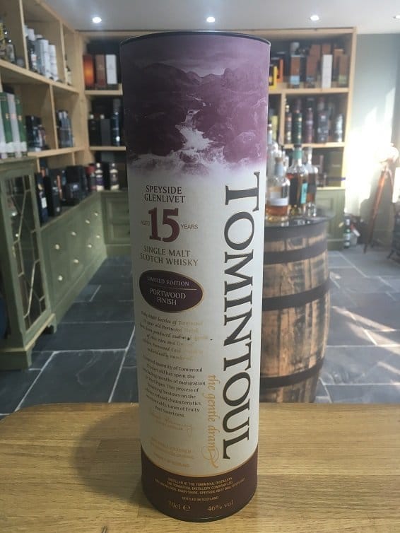 Tomintoul 15 Year Old Portwood Finish 46% 6x70cl - Just Wines 