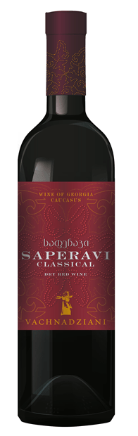 Vachnadziani Winery, Kakheti, Saperavi 'Classical' 2020 75cl - Just Wines 